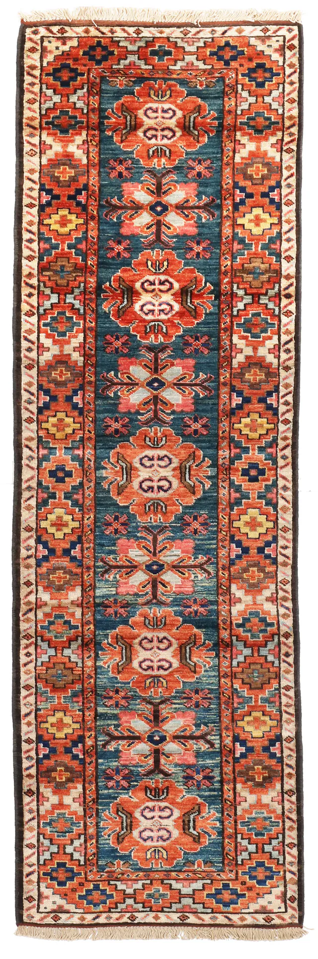 Blue Fine Shirvan Runner, 194 × 60 cm