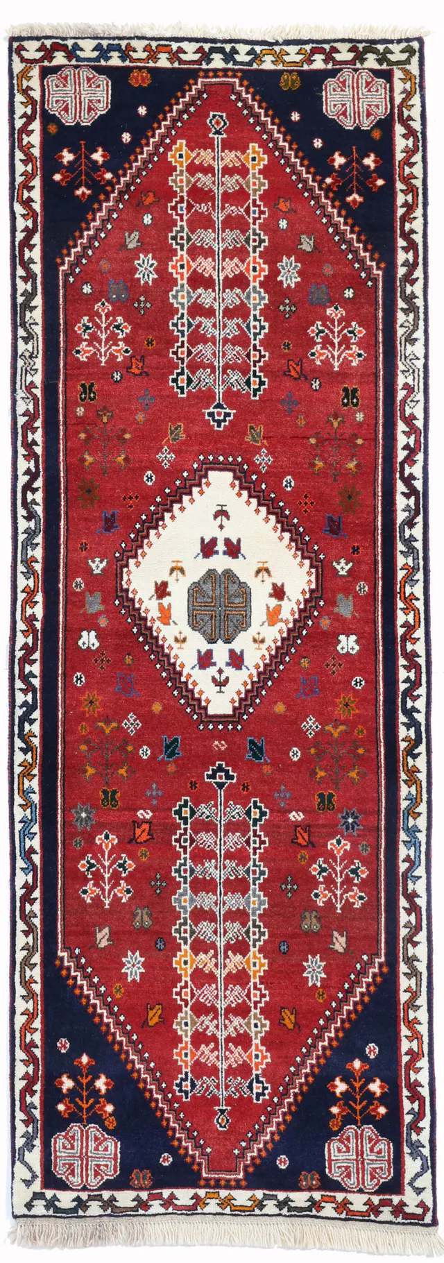 Persian Kashgai Qashgai Runner, 240 × 85 cm
