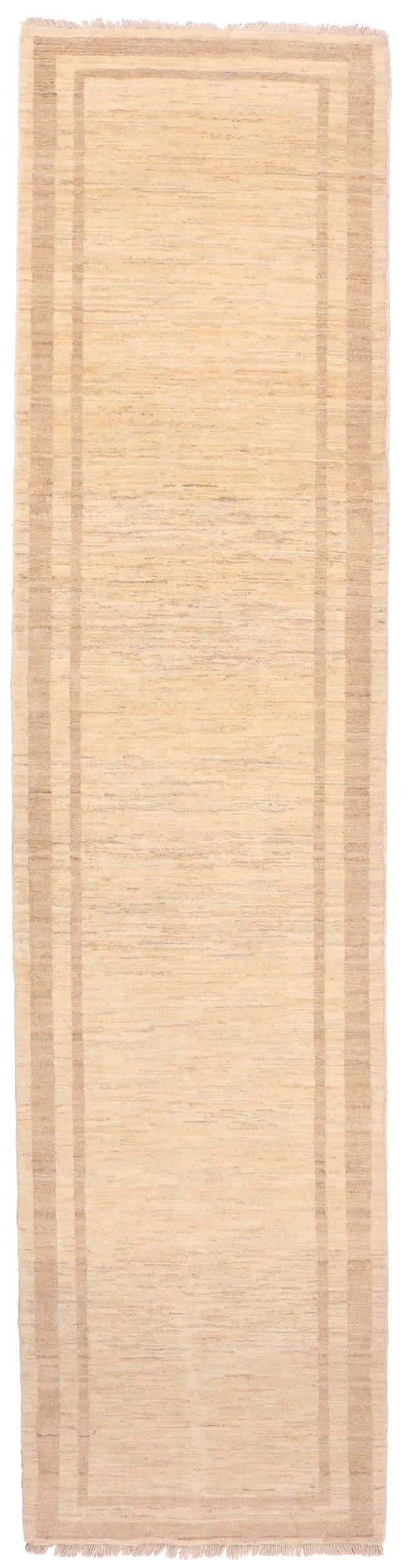 Persian Gabbeh runner rug, 366 × 85 cm