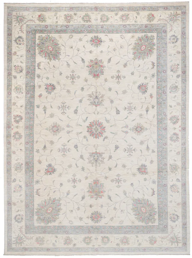 Garous Ziegler design rug, 414 × 300 cm