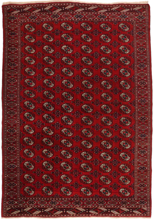 Turkmen/Turkoman Rug circa 1930, 295 × 206 cm