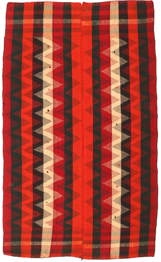Kashgai Qashgai/Shirvan Design Kilim, 200 × 120 cm