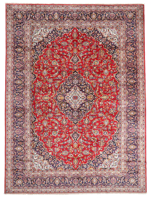 Persian Keshan / Kashan Rug, 342 × 255 cm