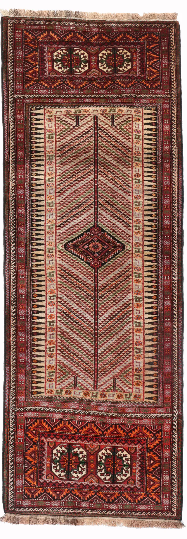 Fine Kurdi Gouchan Runner, 274 × 85 cm