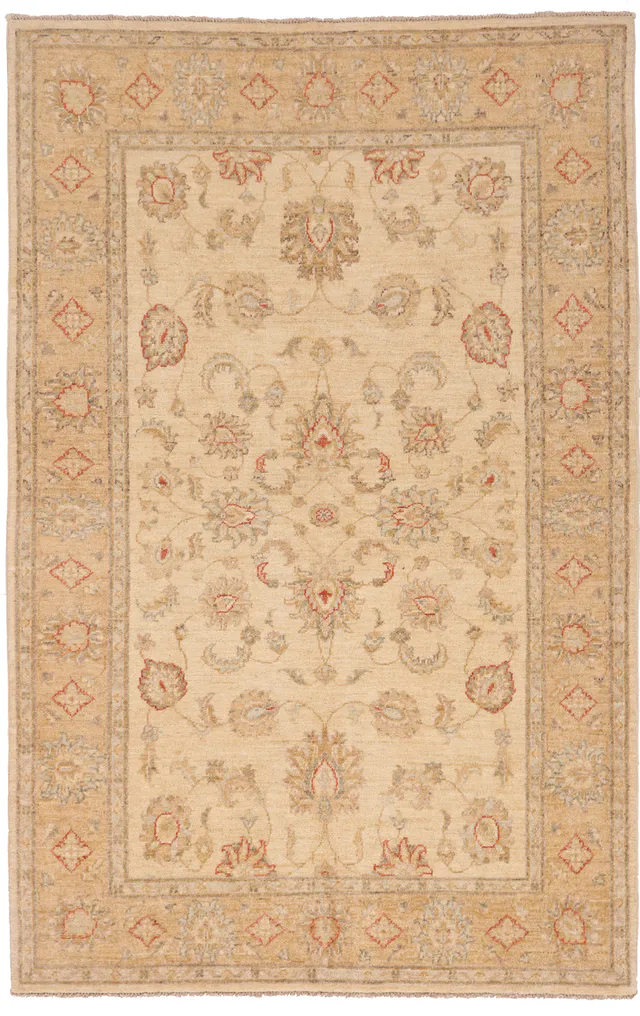 Garous / Ziegler design Rug – Beige, 192 × 120 cm