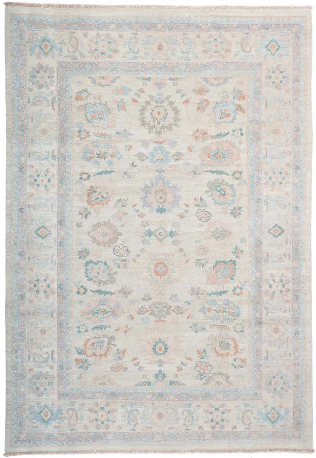 Oriental Persian Sultanabad beige, 296 × 205 cm