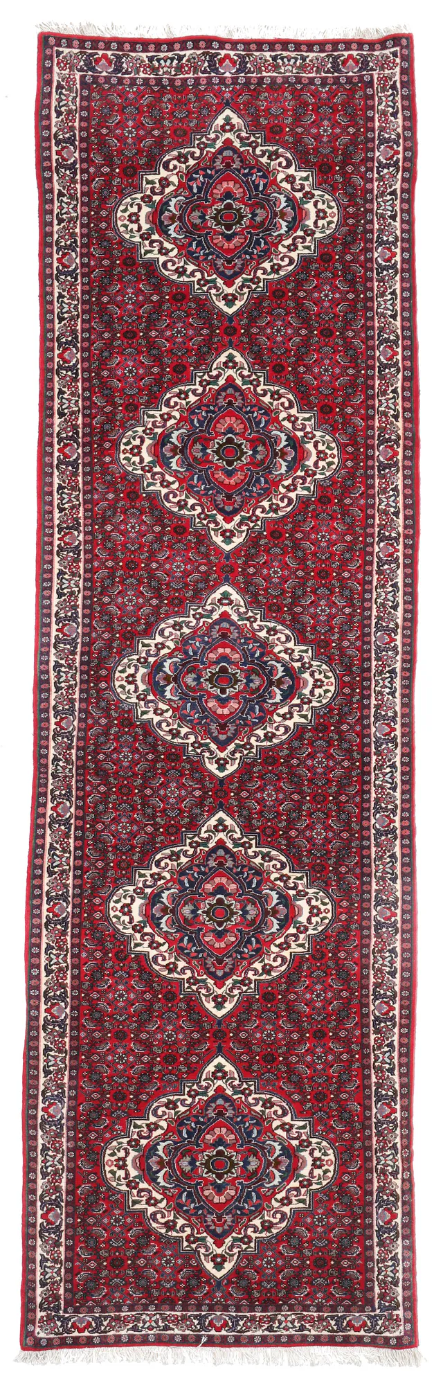 Fine Bidjar/Bijar Design Runner – 10'5 x 3, 323 × 92 cm