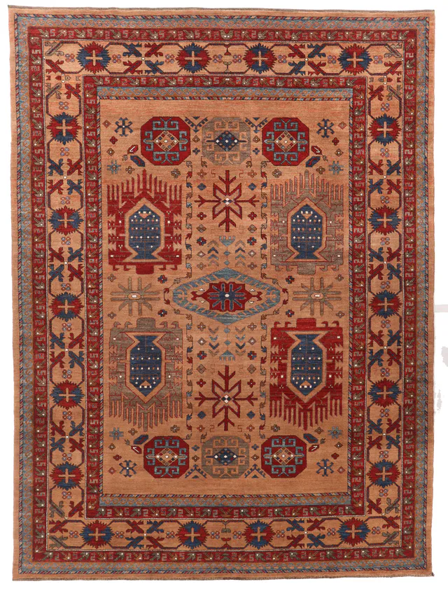 Shirvan Design Rug, 371 × 282 cm