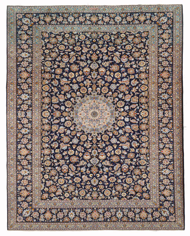 Persian Kashan / Keshan Rug, 405 × 303 cm
