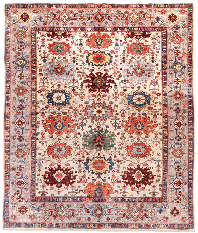 Decorative Garous Design Rug 10 x 7'9, 305 × 243 cm