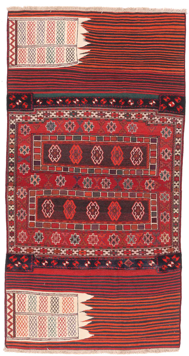PersianLorirugred-7x36, 214 × 110 cm