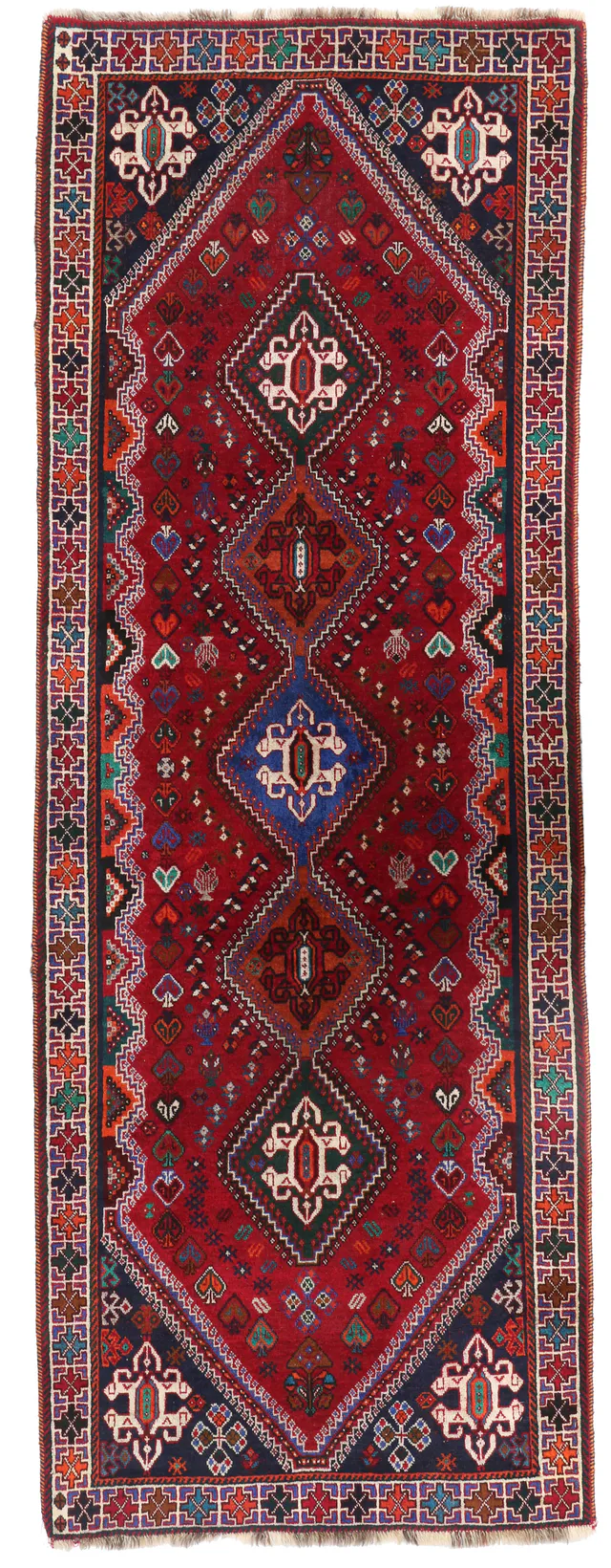 Persian Kashgai / Qashgai Runner, 280 × 103 cm