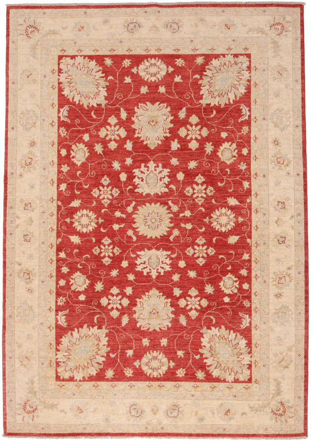 Garous / Ziegler design Rug – Red 8 x 5'6, 243 × 171 cm