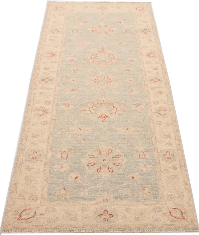 Garous / Ziegler Design Runner – Blue, 189 × 70 cm