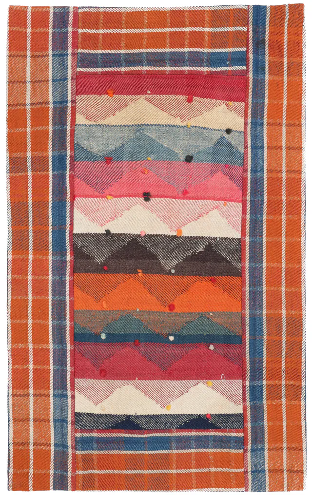 Persian Cheltekeh / Patchwork rug, 104 × 66 cm