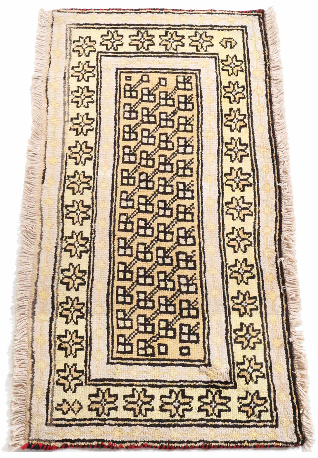 Persian Azerbaijan Rug in, 105 × 55 cm