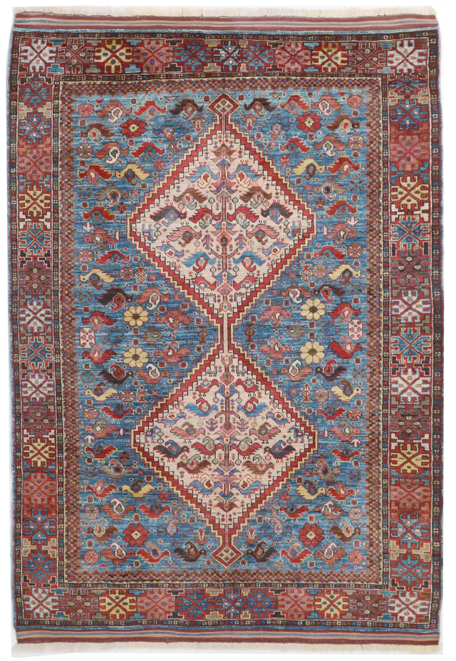 Shirvan Design Rug, 220 × 154 cm