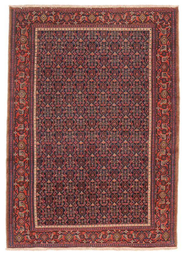 Persian Sanandaj rug, 198 × 142 cm