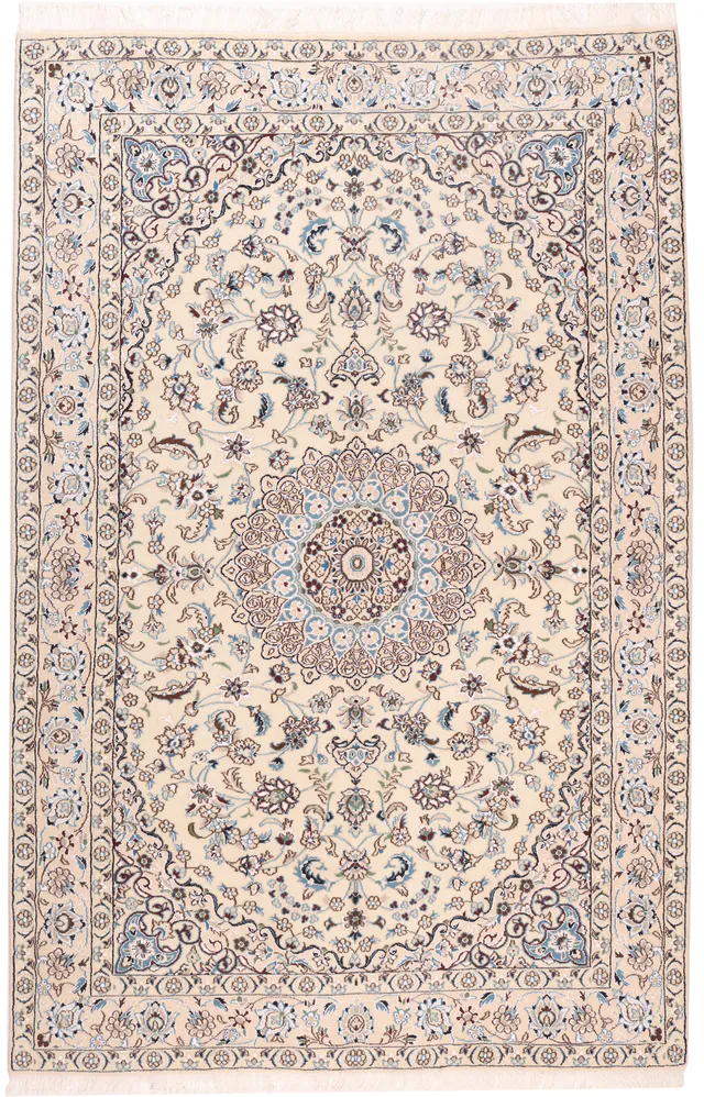 Fine Nain 9La With Silk Highlights, 234 × 152 cm