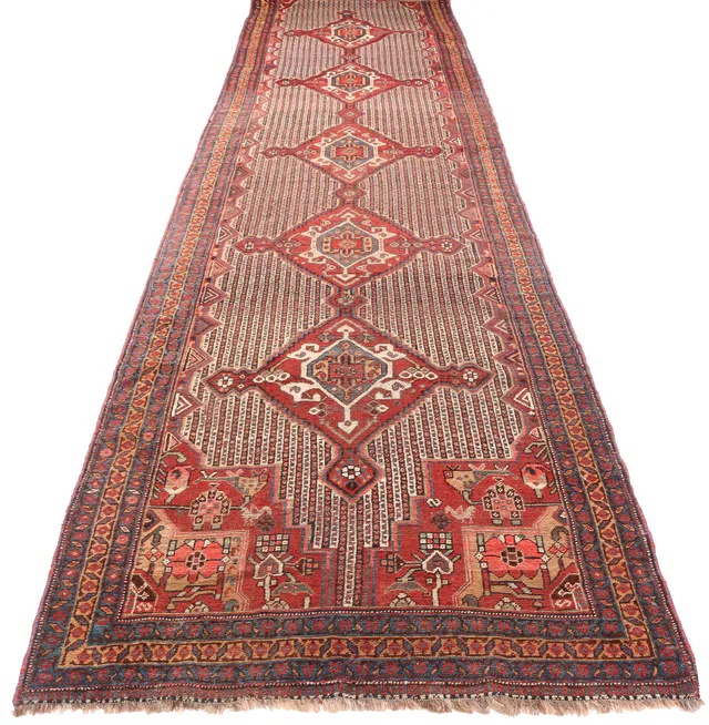 Kashgai Qashgai Runner circa 1910, 485 × 107 cm