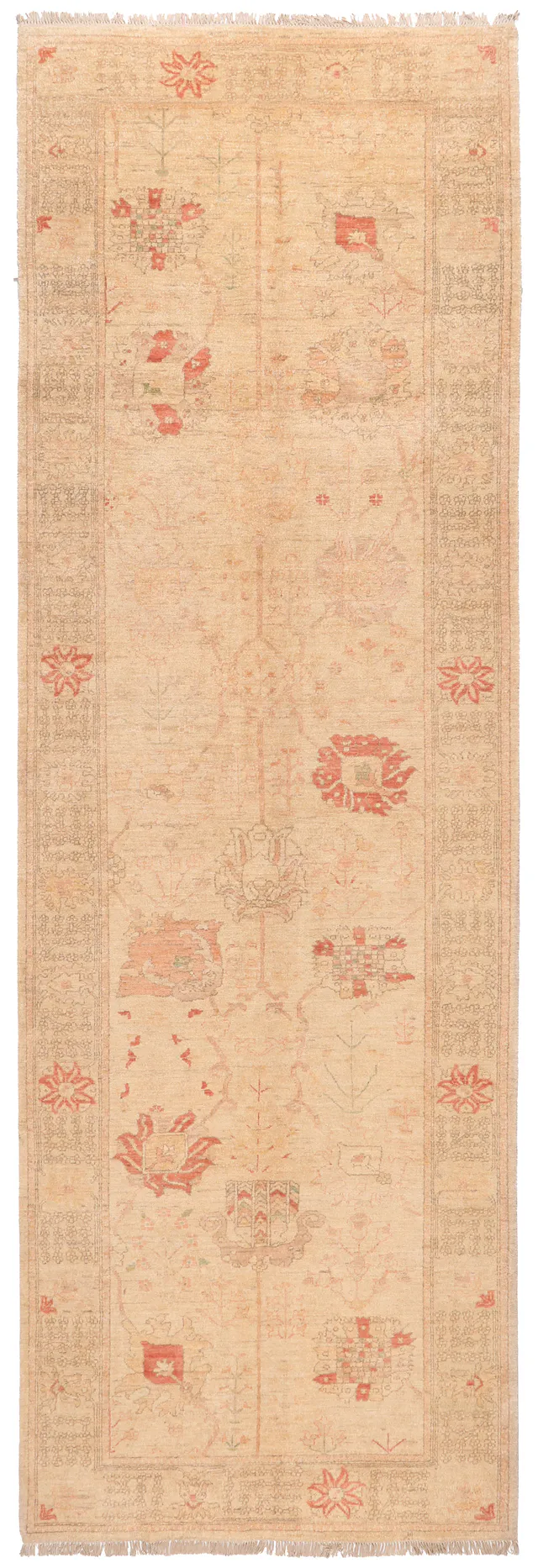 Garous Ziegler design rug, 484 × 155 cm