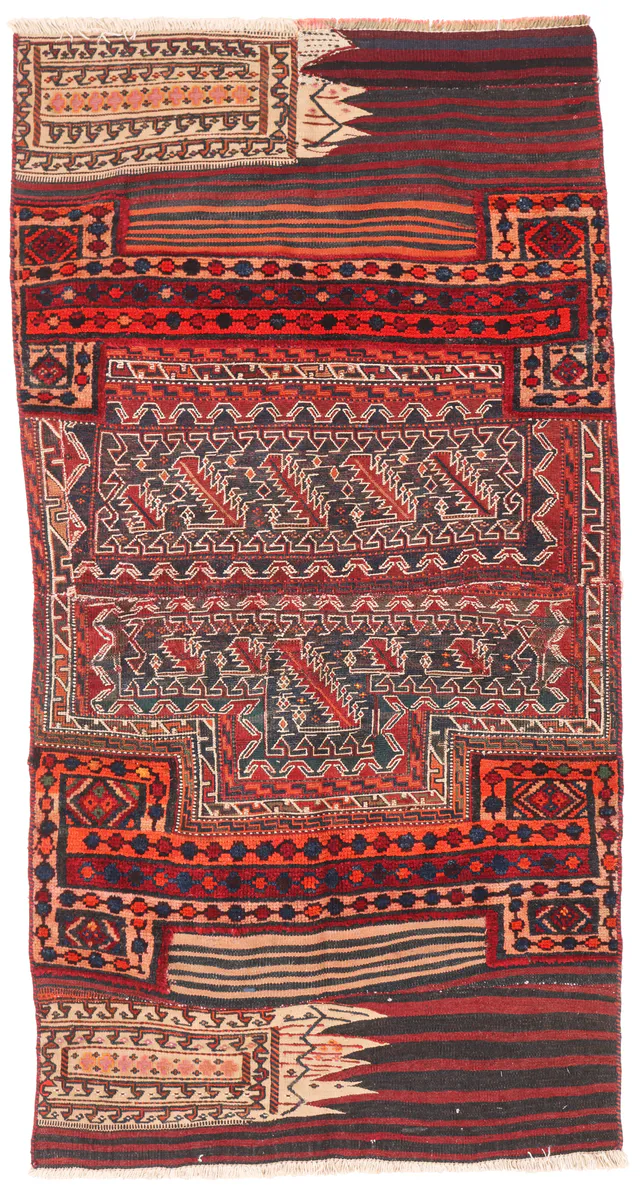 Persian Bakhtiar Design Runner, 196 × 102 cm