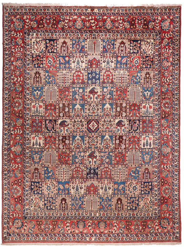 Bakhtiar Garden design circa 1950, 380 × 290 cm
