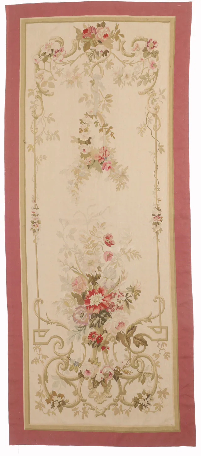 Aubusson Design Rug, 297 × 118 cm