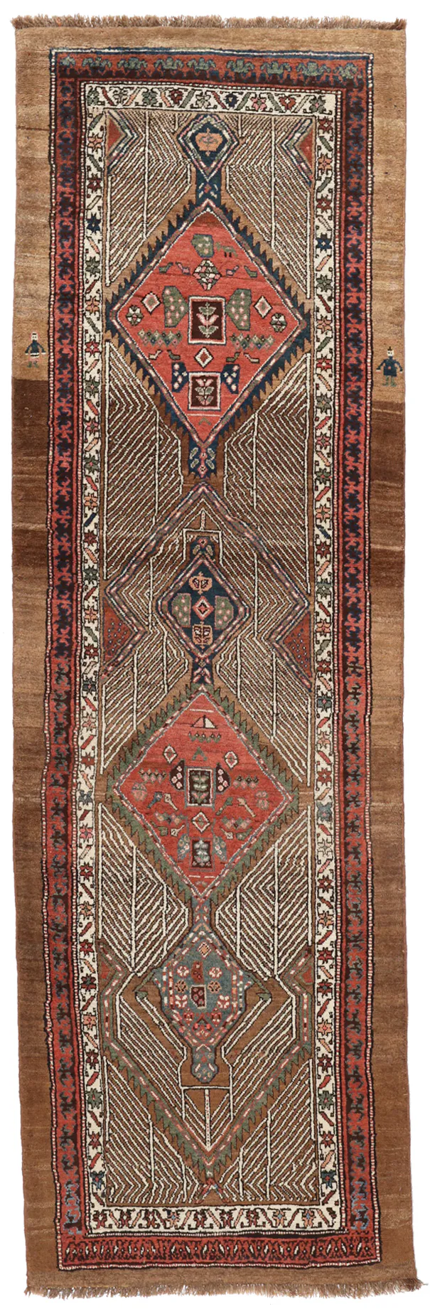 Antique Sarab Runner – circa 1900, 328 × 100 cm