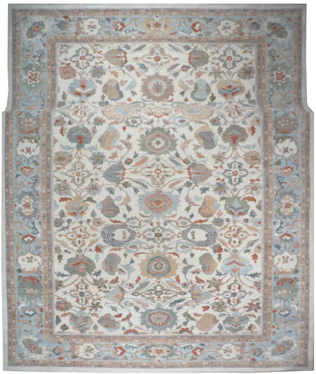Extra large Sultanabad Rug, 630 × 506 cm