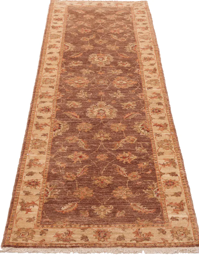 Garous / Ziegler Design Runner – Brown, 237 × 70 cm