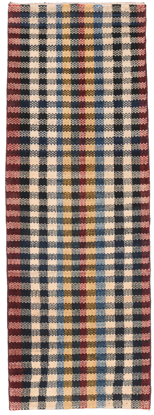 Persian Baharlou Modern Runner, 232 × 82 cm