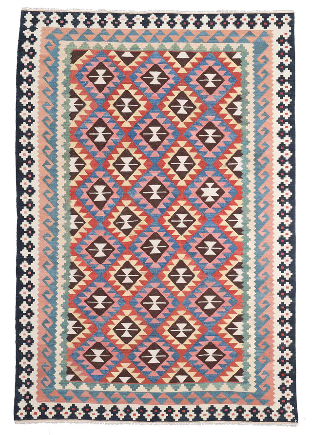 Shirvan Kilim Rug, 314 × 204 cm