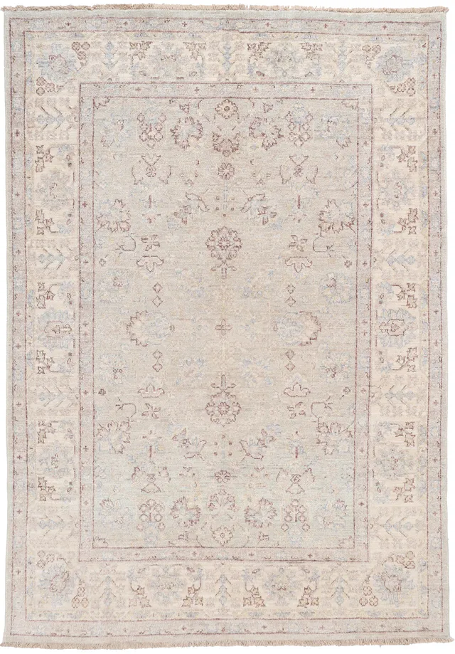 Garous Ziegler design rug beige, 236 × 166 cm