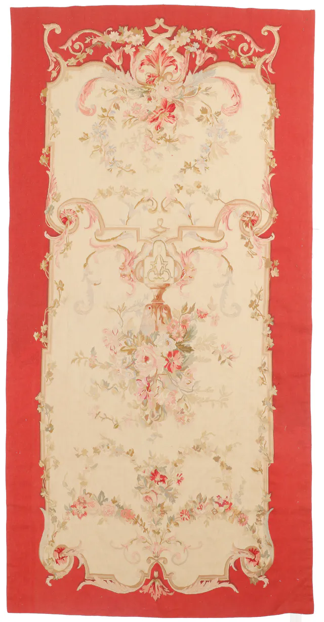 Aubusson Design Rug, 275 × 135 cm