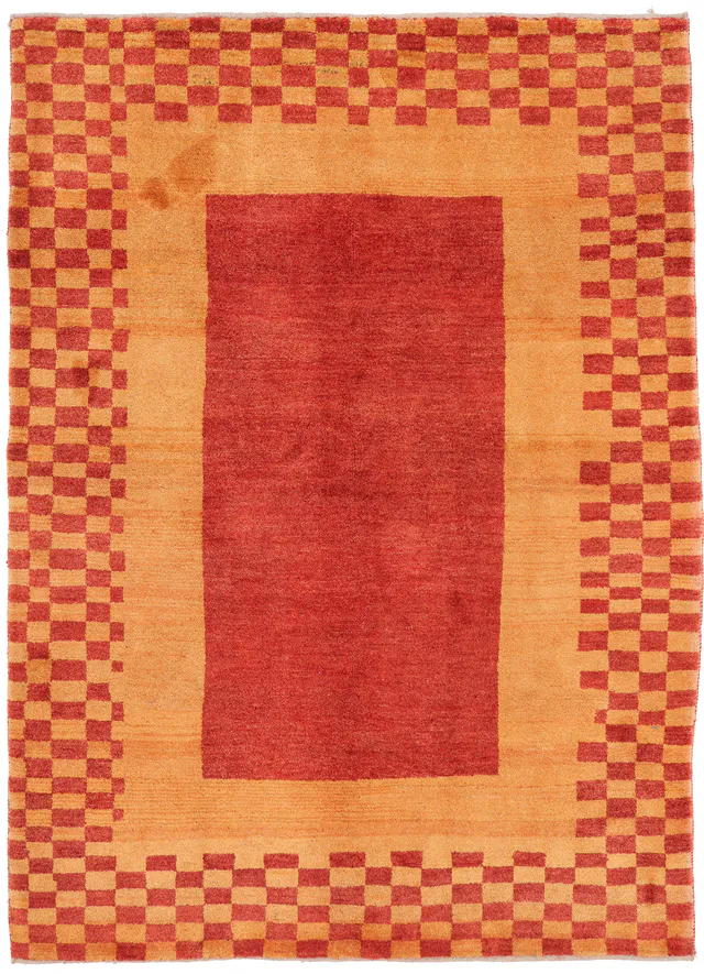Persian Gabbeh Modern Rug, 241 × 181 cm