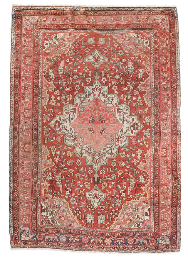 Saruk / Sarouk Design Rug – circa 1900, 198 × 138 cm