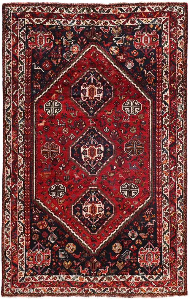 Kashgai Qashgai Design Rug in, 264 × 166 cm