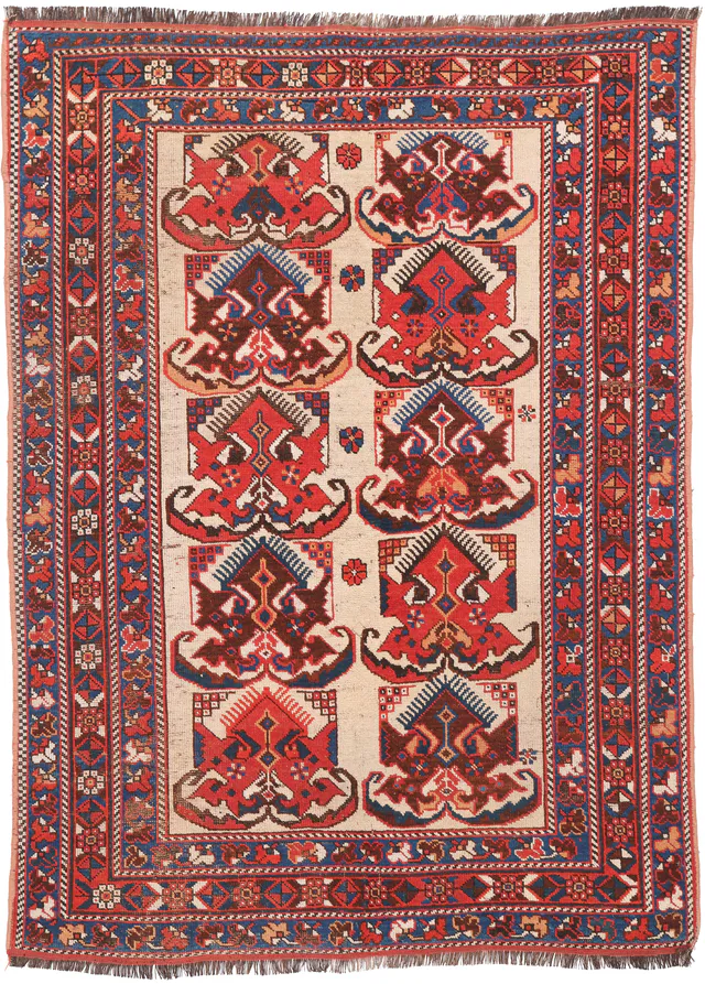 Antique Afshar Rug – circa 1920, 180 × 122 cm