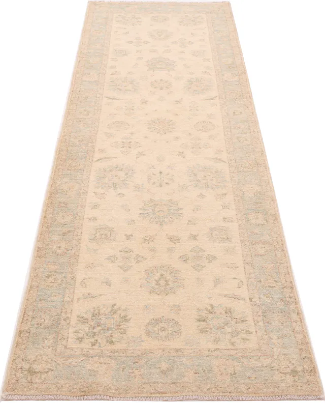 Garous / Ziegler Design Runner – Beige 8 x 2'4, 246 × 72 cm