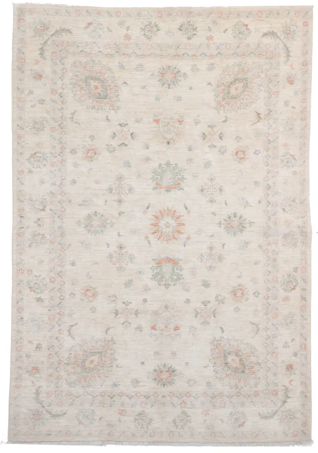 Beige Garous Design Rug, 293 × 199 cm