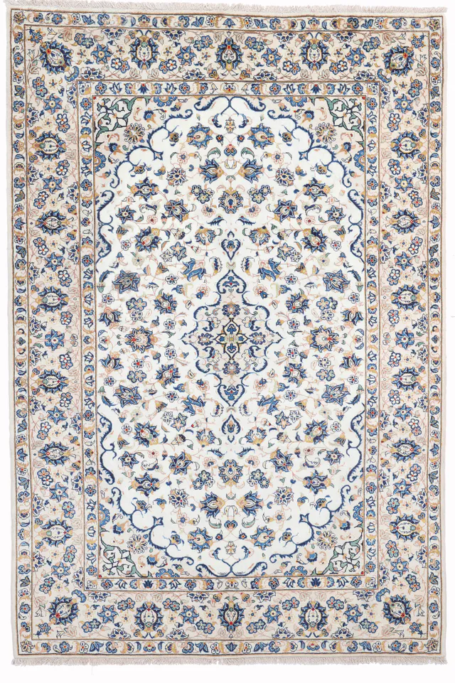 Keshan / Kashan Design Rug, 302 × 200 cm