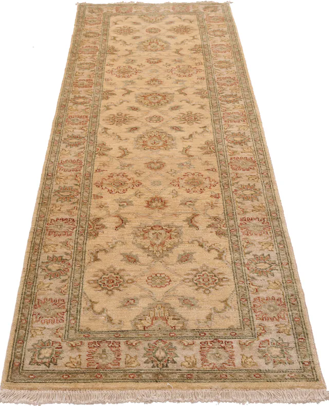 Garous / Ziegler Design Runner – Beige, 256 × 81 cm