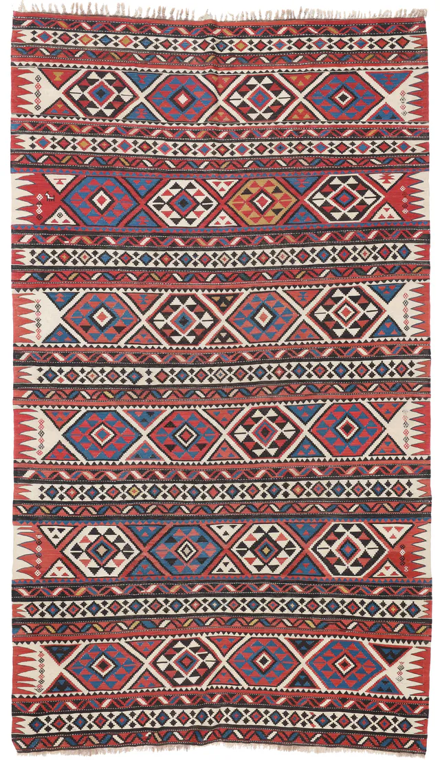 Shirvan Kilim circa 1910, 315 × 180 cm
