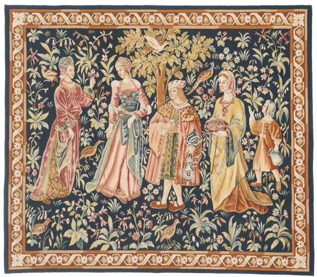 Tapestry Tudor Nobels, 193 × 165 cm