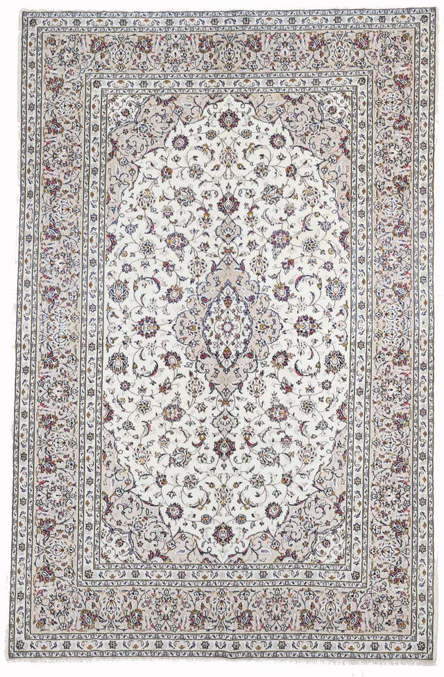 Keshan / Kashan Design Rug, 300 × 198 cm