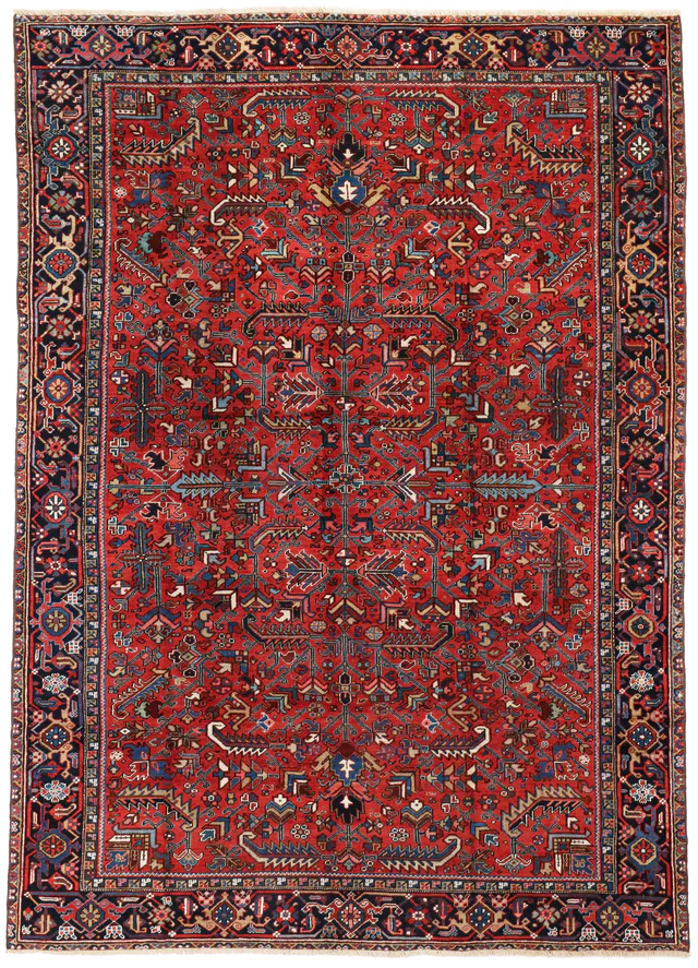 Persian Heriz Rug circa 1910, 340 × 240 cm