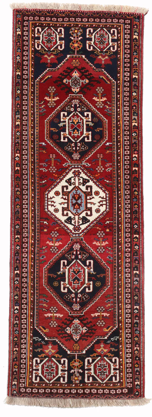 Persian Kashgai Kashkouli Runner, 245 × 84 cm