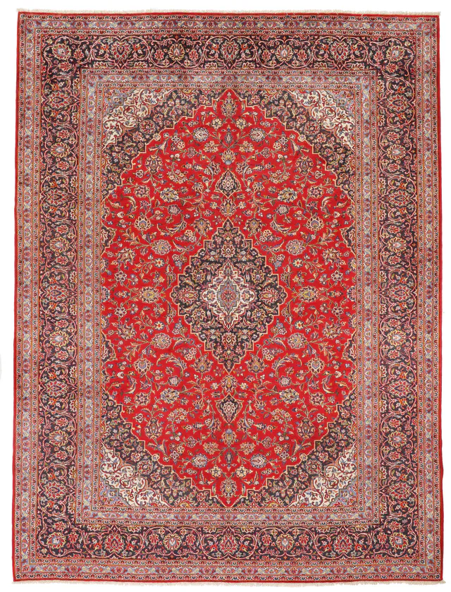 Keshan/Kashan Design Rug, 404 × 300 cm