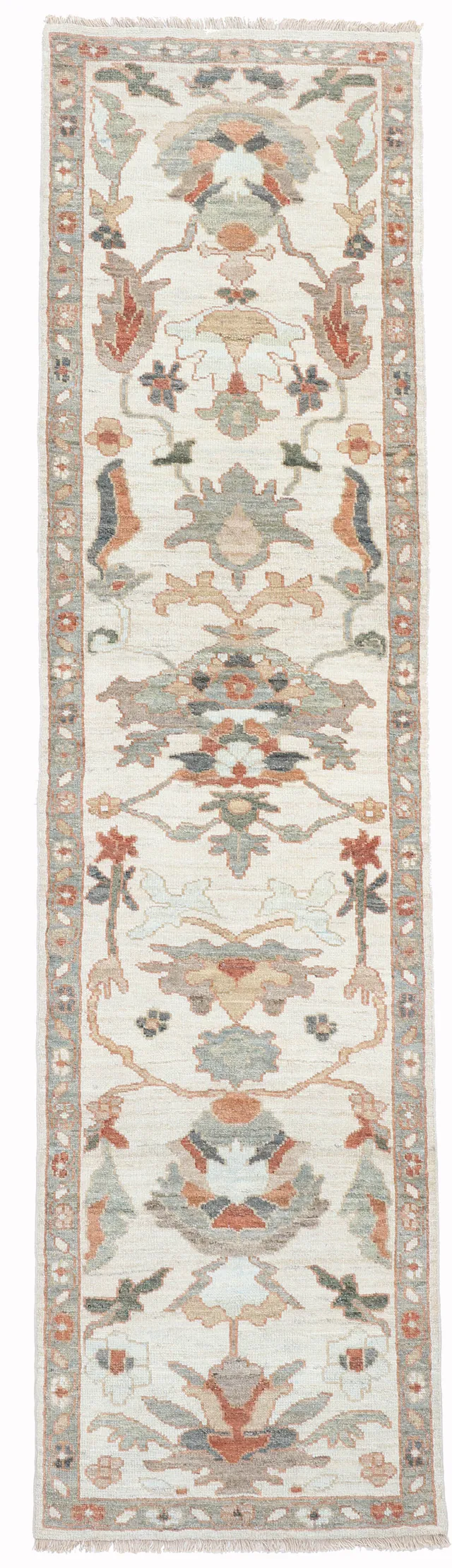 Sultanabad Design Floral Runner, 312 × 80 cm
